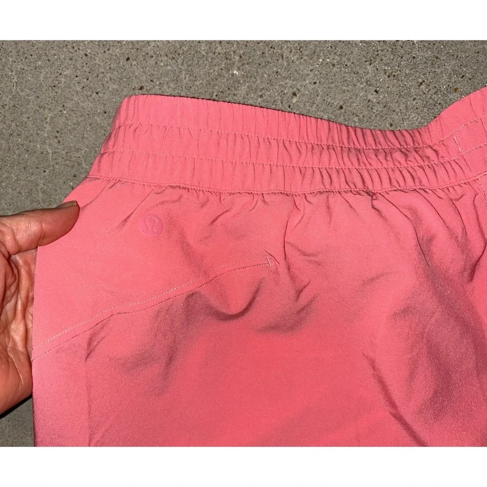 Lululemon Swift Wide-Leg Mid-Rise Pant Sakura Pink Size 12